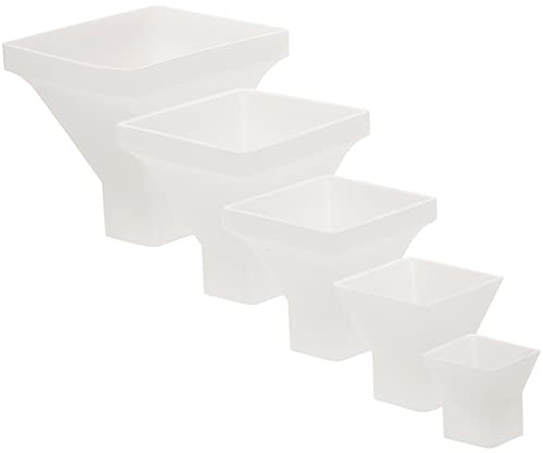 DOITOOL 3 Series Moldes De Silicona Forma De Pirámipara Resina Epóxica Para Manualidades Decoración De Escritorio Y Creaciones Diy 5 Piezas X 3