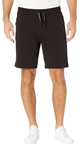 ARMANI EXCHANGE French Terry, Pantaloni corti, Uomo, Nero, L