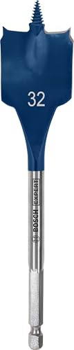 Bosch 1x Expert Self Cut Speed Spade Drill Bits (for Softwood, Particleboard, Ø 32,00 mm, Professional Accessory Drill Driver)