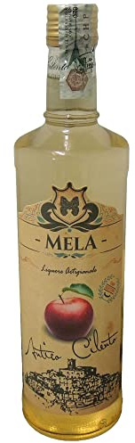 Liquore alla Mela Annurca | Antico Cilento | Capolavoro Naturale | Produzione Artigianale | Bottiglia 70Cl | Ingredienti Naturali | Esclusiva Amazon | Bottiglia 70 Cl | Idea Regalo