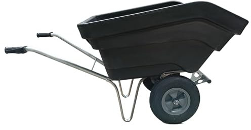 Schubkarre Farmer 300L Kelberg PET Wanne XXL Kunststofffelge 400-8 PP 2 Rad