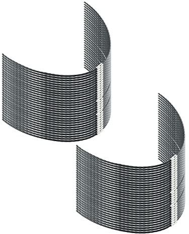 QENETY Bosch F016800431 Trimmerfaden, 3,5 mm x 37 cm, runde Rasentrimmerschnur, Ersatz-Trimmerfaden für AFS 23 bis 37 Freischneider (60 Stück)