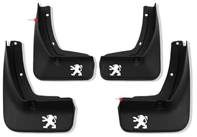 TYUIGHF 4pcs Paraspruzzi Auto, per Peugeot Boxer 250 Kit Parafango Anteriore Posteriore Paraspruzzi Paraschizzi Pneumatico Accessori Auto,B