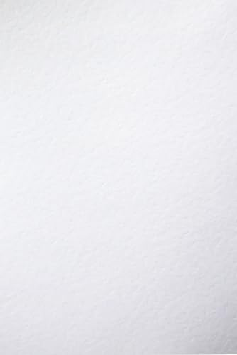 Netuno 40x Strukturkarton Weiß feine Hammerschlag-Prägung DIN A5 14,8 x 21 cm 246g Elfenbeinkarton White Prägekarton A5 Bastelpapier Struktur bedruckbar für Einladungs-Karten Visitenkarten Diplome
