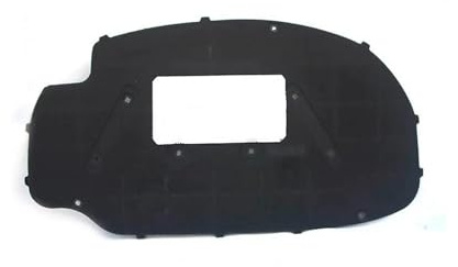 Isolant d'automobile Isolation Capot Moteur Avant en Coton pour VW pour Golf 5 pour Jetta 2006-2011 Tapis D'isolation Phonique Et Thermique en Mousse Tapis d'isolation phonique Capot