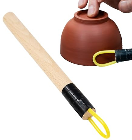 Yulokdwi Herramientas de Modelado - Herramienta Raspadora de Escultura con Mango de Madera - Accesorios Para Dar Forma A La Arcilla, Rascadores De Escultura Para Proyectos De Arte En Estudios