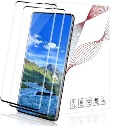 Bodyguard 2 Stück Schutzfolie für Panzerglas für Samsung Galaxy S20 Ultra 5G, Ultra-HD Full Screen Bläschenfrei Anti-Kratzer Samsung S20 Ultra Displayschutzfolie, Extrem Langlebig Glasschutzfolie