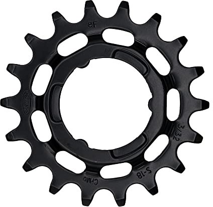 KMC Shimano Narrow Rear Sprocket, Black, 18T