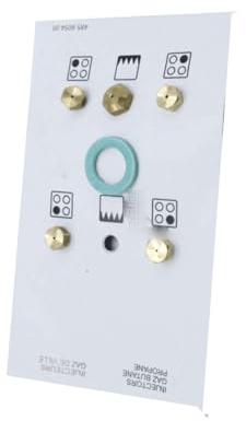 Kit Injecteurs, gicleurs gaz butane Four, cuisinière 4490910032 BEKO Four, cuisinière 4490910032 BEKO