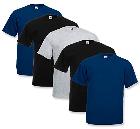 Fruit of the Loom Original T 5-Pack Logo Men's T-Shirt
