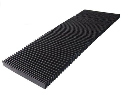 RAHBI Fräsmaschine Flexible Schutz Staub Tuch 3-proof Tuch Schützende Flache Akkordeon Faltenbalg Abdeckung Werkzeug 1500x15mm CNC Maschine Teile leisurely(150mm)