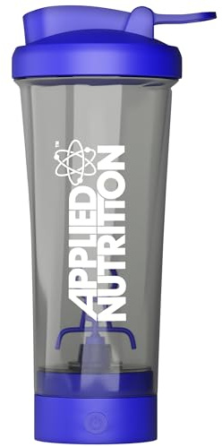 Applied Nutrition Tornado - Shaker elettrico - Motore ad alta potenza da 6500 giri/min per una miscelazione fluida, senza grumi, a prova di perdite, senza BPA e facile da pulire