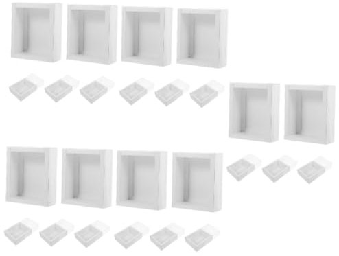MUCKLILY 25stücke Kleine Schubladenboxen Mit Sichtfenster Transparente Verpackungsbehälter Für Süßigkeiten Hochzeiten Und Feiern Aufbewahrung Für Kleine Artikel