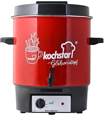 Kochstar K99124035 Esterilizador eléctrico, Acero esmaltado, Vino Caliente