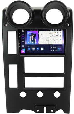 para Hummer H2 2002-2007 10 Pulgadas Android 12 HD Pantalla Táctil Radio De Coche con Carplay Android Auto Apoyo BT 5.0 GPS Navegación HiFi RDS FM Am DSP Dab Cámara Trasera Control del Volante(400S -