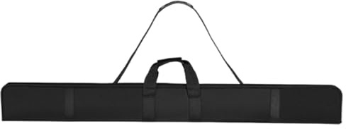 Qianly Étui de Transport pour Queue de Billard 3/4 de 130 Cm, Résistant Aux Rayures, Léger et Résistant à l'usure, Bandoulière Réglable, Noir