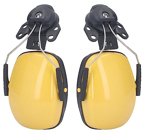 1 paio di cuffie antirumore per casco di sicurezza, casco per la riduzione del rumore, casco protettivo, paraorecchie per cantiere