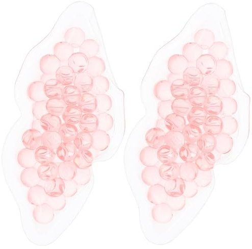 SWETRACE 2 Stück Wiederverwendbare Kühlgel Lippenpads Dicke Kaltkompresse für Müde Lippen Tpu material Tragbar für Büro und Zuhause Beruhigend und Entspannend Geschenk für Frauen