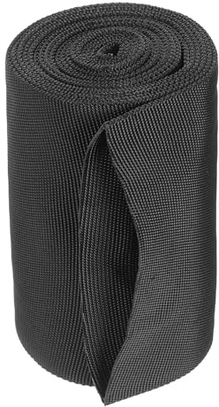 sourcing map Nylon Protective Hose Sleeve, 90mm ID, 3 Meters, Black | Cable Cover Sheath Protection, Hydraulic Hose Wrap, for Welding Cord, Tig Torch Hydraulic