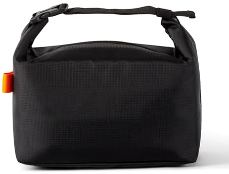 YNR Bolsa de almuerzo aislada para hombres, mujeres y niños, bolsa térmica a prueba de fugas, resistente al agua, gran capacidad para el trabajo, escuela, picnic, viajes, color negro