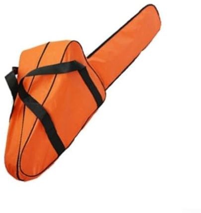 Borsa protettiva per motosega, progettata per barre di guida fino a 40,6 cm, con tessuto Oxford 600D e cuciture rinforzate (40,6-45,7 cm, arancione)