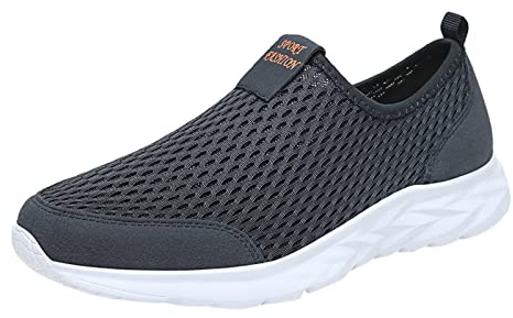 Générique Basket Femme Confortable Pied Large - Chaussures De Marche Femme | Décontractée Sneakers Orthopédique Basquette À Enfiler Chaussure Exterieur Sneaker Antidérapante Basquettes