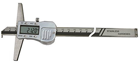 CNC QUALITÄT Digital-Tiefen-Messschieber 500 mm mit Haken DIN 862
