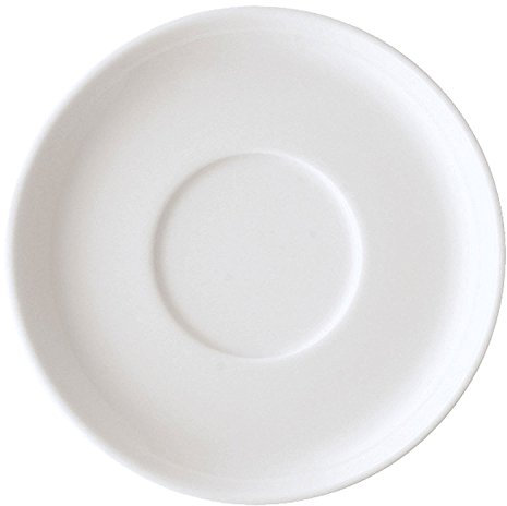 Arzberg Bianca 42116-800001-14716 - Set di 6 tazzine da caffè e 4 piattini EKM Living, in acciaio INOX