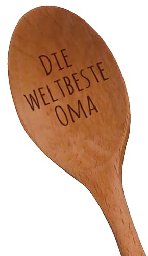 Die Weltbeste Oma Holzlöffel - Geschenk für Neue Omas – Kochgeschenke – Für die Beste Oma