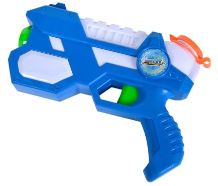 Simba 107276045 - Waterzone Trick Blaster 2000 Vattenpistol - Vattenpistol med 270 Graders Vridbart Munstycke för Dubbelstråle, Tankvolym: 150 ml, Räckvidd: 6 m, 20 cm, Från 3 år