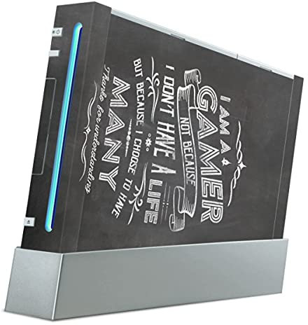 DeinDesign Autocollant Compatible avec Nintendo Wii Sticker Film Autocollant Gamer Jeu vidéo Console
