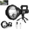Rechargeable Spotlight, 3,000,000L High Lumens Led Spot Lights Outdoor Handheld Super Bright Powerful Long Range Flashlight with 4 Modes, Tripod, USB C, IPX5 Waterproof for Fishing Boating Camping