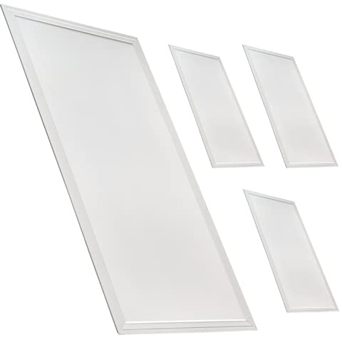 LED ATOMANT 4x Panel LED Empotrable 120x60cm 96W CCT 3000K-6500K 11500lm | Con Selector de color CCT, Driver incluido