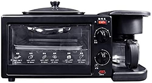 Combinación De Horno Y Microondas, Ventilador De Acero Inoxidable con Ventilador, Mini Horno, Máquina De Desayuno Multifuncional Tres En Uno para El Hogar, Horno Multifuncional