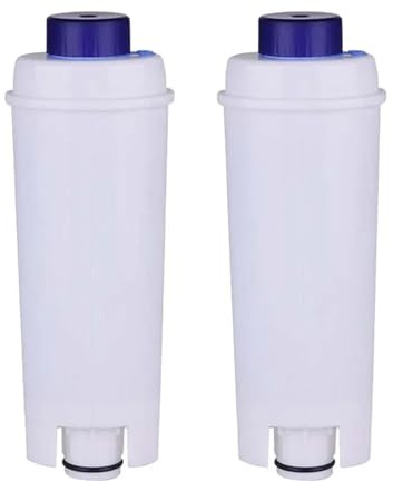 KE88FENG Filtro de Agua Blanda for cafetera for DLSC002 for Delonghi, for DLS C002, 5513292811, for CFL-950, SER3017, for ECAM, for Esam, for Etam Series(2pc)