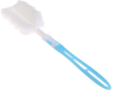 Soft Bottle Brush - 360° Rotatable Sponge Cup Cleaning Set With Handle for Tumblers, Wine Glass & Dishes