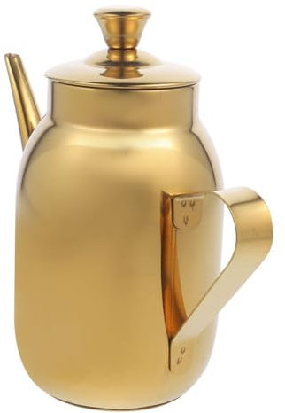 PAMINGONO Depósito De Aceite Para Residuos De Filtro De Cocina Botella Dispensadora De Aceite De Acero Inoxidable Contenedor Para Almacenar De Cocina