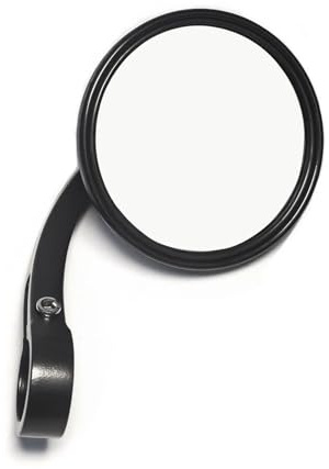 VAHAKKRMVM Espejos de Motocicleta para Zontes G1-125 G2-125 Gk125 Gk155 Gk350 Espejos Laterales Manija Inversión Plegable del Ángulo Motocicleta(Bien)