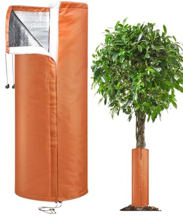 Zegaqae Winterschutz Für Palmen Wurzel, Winter Palmenwurzelschutz Mit Zugband, Wasserdicht Frostschutz Windschutz, Für Garten Hinterhof Garten