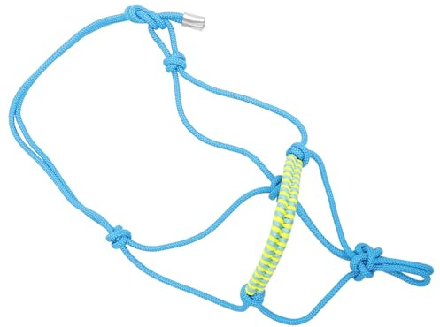 GLEAVI Cabestro Color Aleatorio de Nylon Resistente Diseño Trenzado y Cómodo para Caballos para Uso en Eventos Ecuestres al Aire Libre