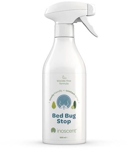 Inoscent Stop Chinches – Spray de Acción Inmediata sin Olores | Fórmula de Base Acuosa Sin Manchas