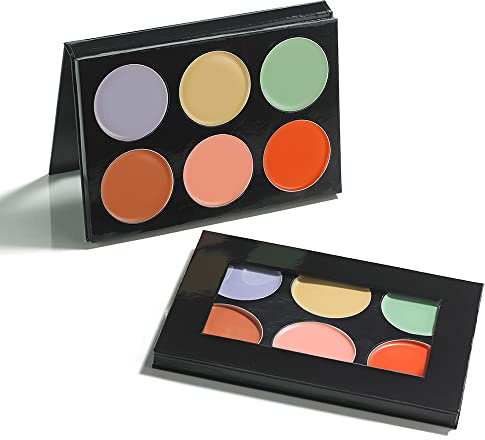 Mehron Makeup Celebré Pro-HD Correct-It Palette | Made in the USA | Professional Cream Neutralizer Makeup Palette with 6 Color Correcting Shades for Beauty