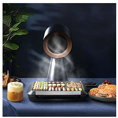 Desktop Cooker Hood,Kitchen Cooker Hood Chimney Extractor Fan with 2 Gears Mode,Easy To Clean, Low Noise, Suitable for home, kitchen