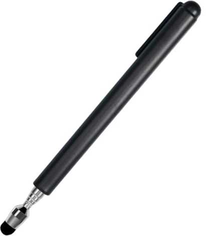 Lápiz capacitivo telescópico universal para pantallas táctiles, puntero retráctil y lápiz capacitivo con punta especial de flocado, extensible de alta precisión y suave, lápiz capacitivo para
