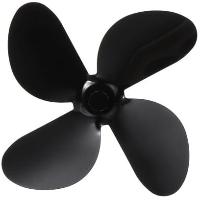 1PCS 4 Blades Stove Fan Heat Power Stove Top Fan Fireplace Accessories