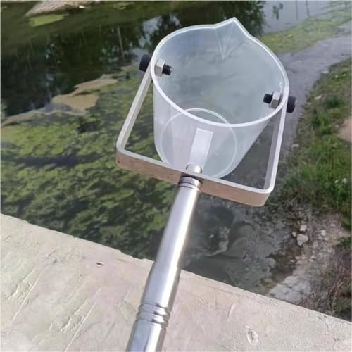échantillonneur d'eau scoop Tige D'échantillonnage D'eau En Plastique, Plongeur Télescopique D'échantillon De Liquide Puits D'eaux Usées/réservoir/étang/rivière(500 ml,L 4 m/13.1 ft)