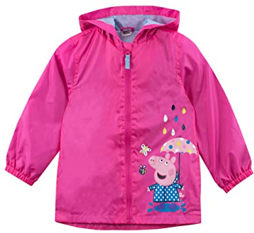 Peppa Pig Imperméable Imperméable pour filles I Veste rose pour enfants | Âges de 12 mois à 8 ans | Merchandising officiel