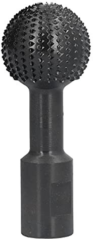 Fresa Giratoria de Esfera, Fresa Giratoria de Punta de Bola de Ranura de 40 Mm, Herramienta de Fresado de Broca de Talla de Esfera de Metal para Amoladora Angular 100/115/125, Negro(M14)