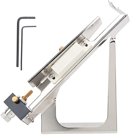 BigKing Pfeil-Befiederungsvorrichtung, Pfeil-Befiederungsvorrichtung aus Aluminiumlegierung, verstellbares DIY-Federstab-Werkzeug, Bogenschießen-Zubehör