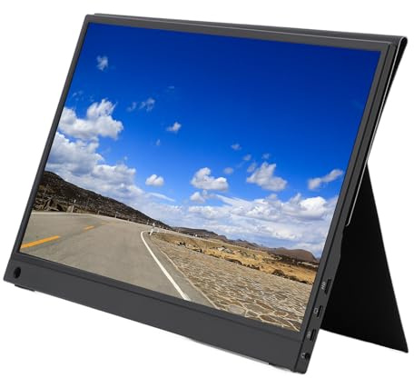 Monitor Portatile Display di Espansione per Computer Full HD da 13,3 Pollici, Supporto Elaborazione Immagini HDR, Utilizzo Doppio Schermo, Touch Screen Ultra Sottile IPS per